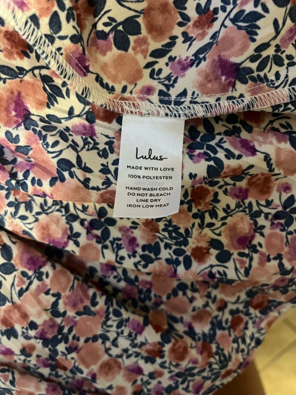Lulus Express Yourself Blush Pink Floral Deep V Low Cut Satin Babydoll Dress - Picture 8 of 11